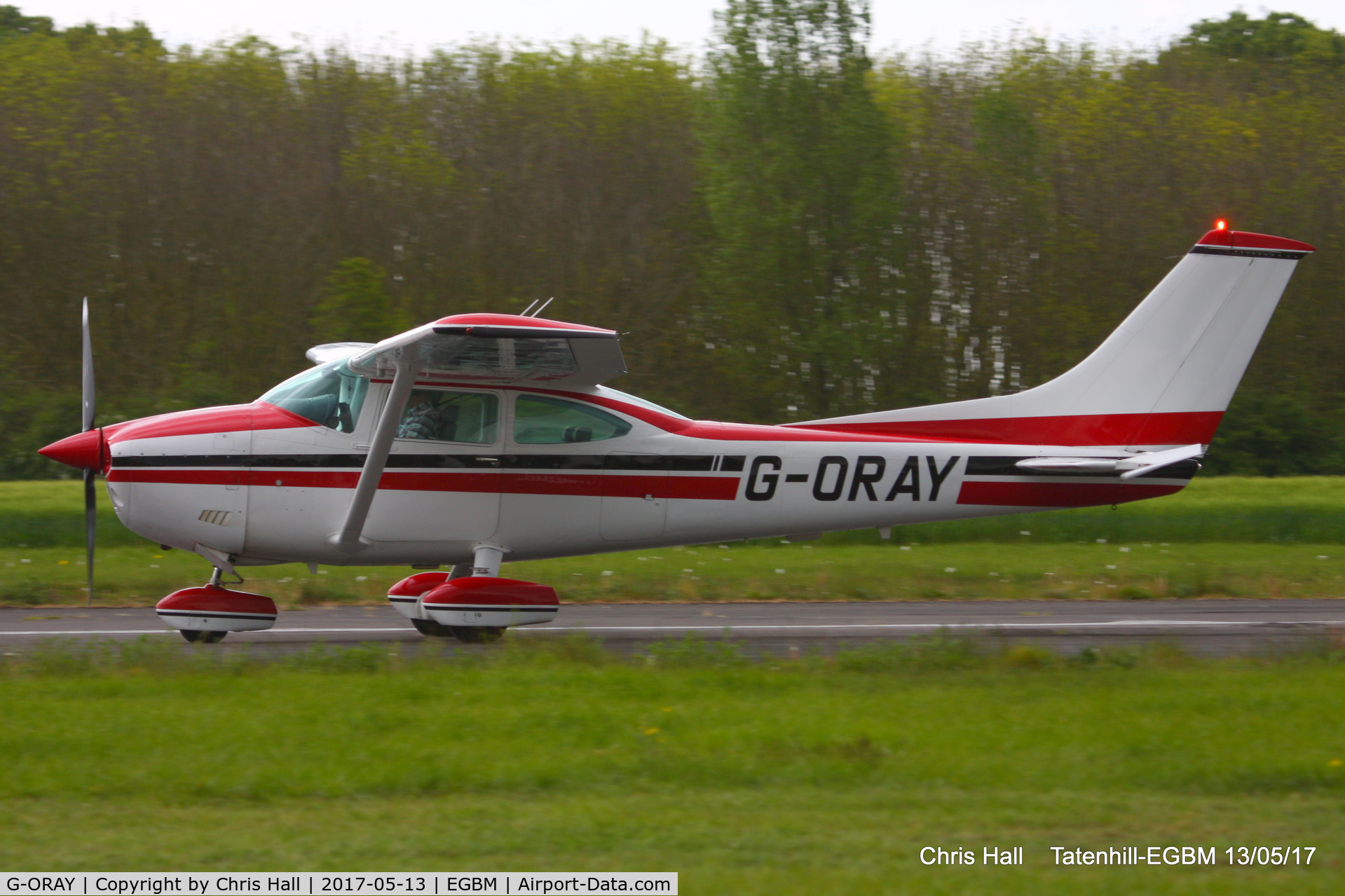G-ORAY, 1980 Reims F182Q Skylane C/N 0132, at the Tatenhill 
