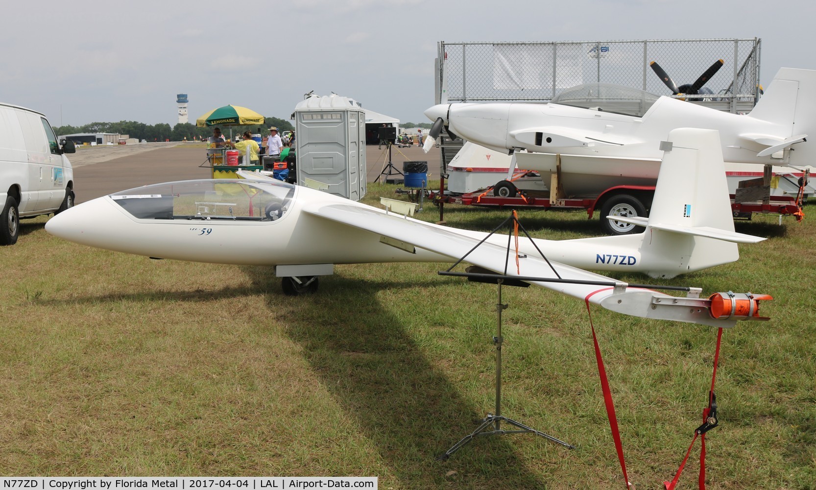 N77ZD, 1977 PZL-Bielsko SZD-59 C/N B-2172, Glider