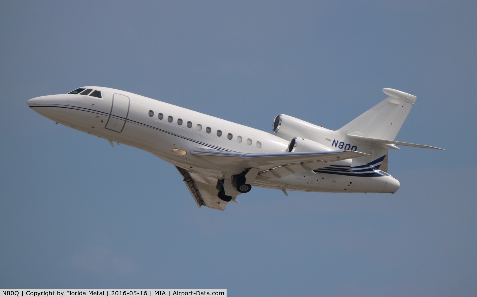 N80Q, 2003 Dassault Falcon 900EX C/N 123, Falcon 900EX