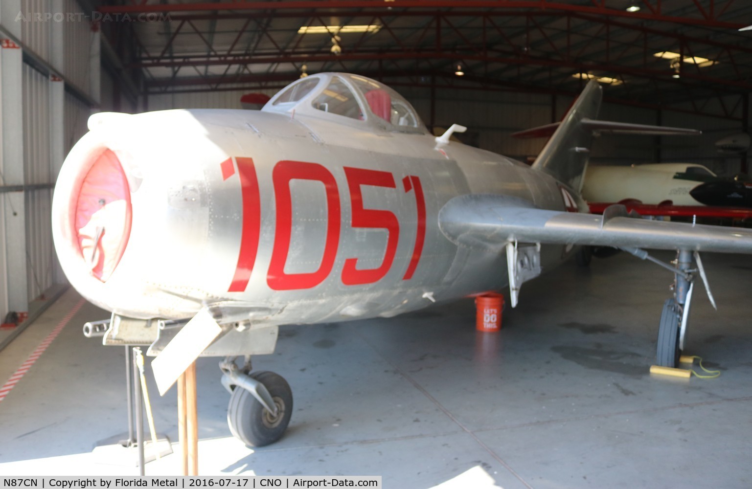 N87CN, Mikoyan-Gurevich MiG-15 C/N 910-51, Mig-15