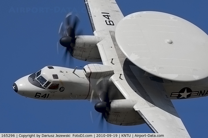 165296, Northrop Grumman E-2C Hawkeye C/N A52-167, E-2C Hawkeye 165296 641 from VAW-120 Greyhawks NAS Norfolk, VA