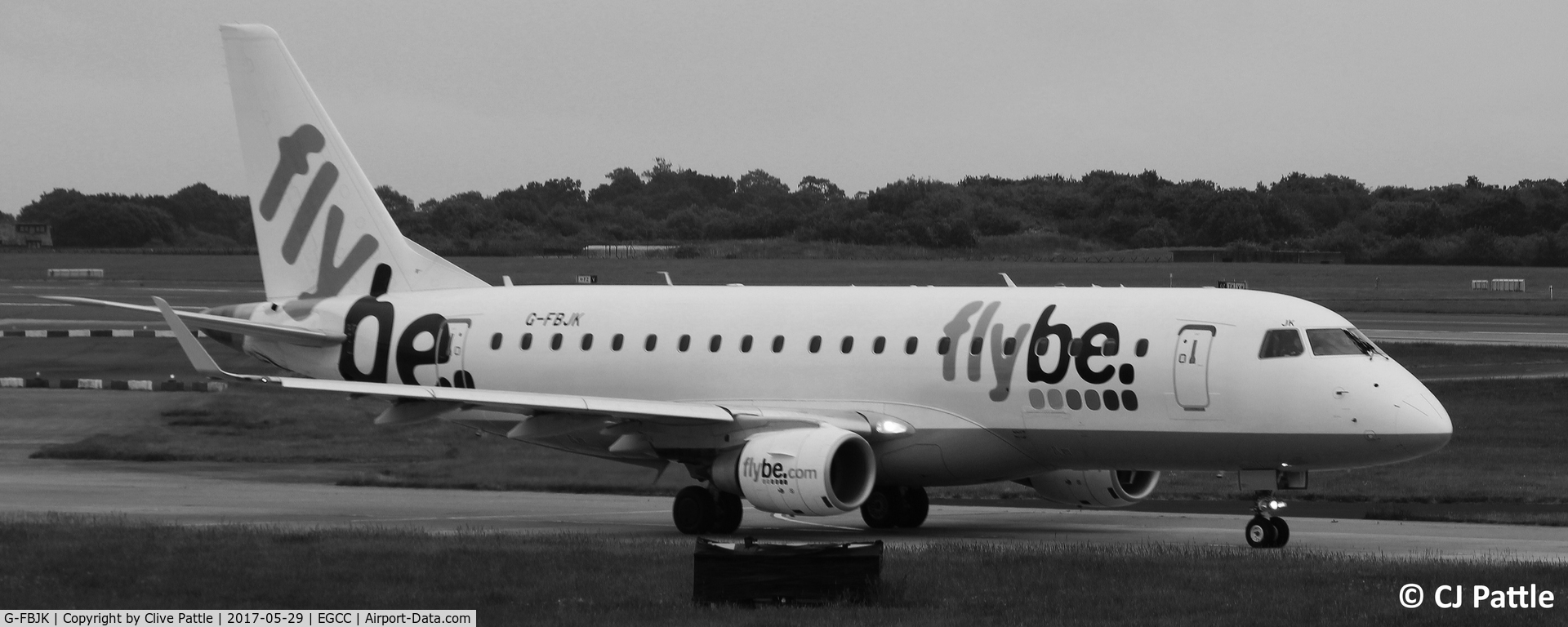 G-FBJK, 2012 Embraer 175STD (ERJ-170-200) C/N 17000359, Taxy at Manchester EGCC