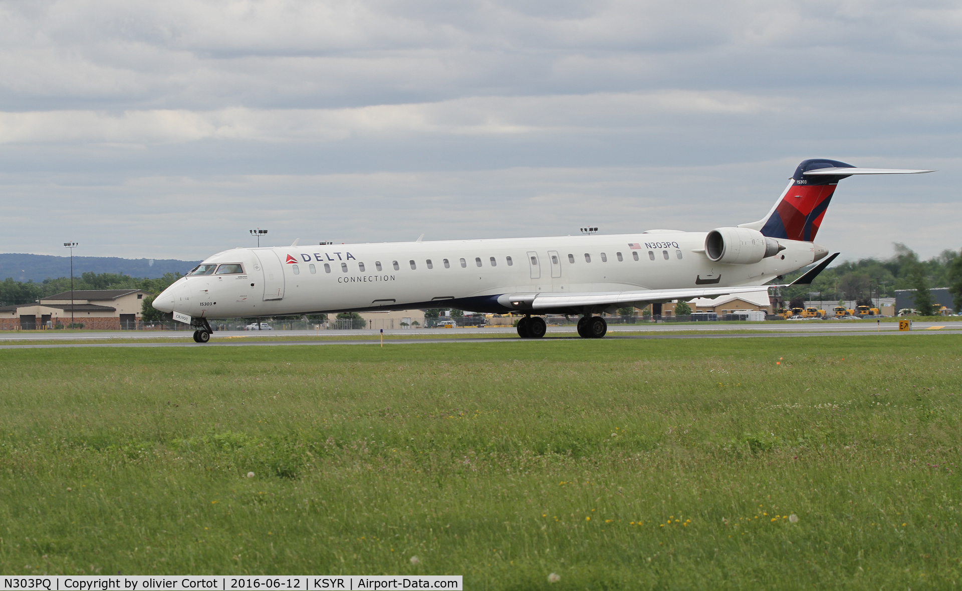 N303PQ, 2014 Bombardier CRJ-900 (CL-600-2D24) C/N 15303, syracuse airshow