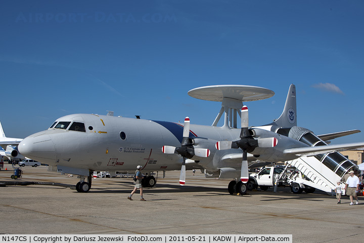 N147CS, Lockheed P-3 AEW&C C/N 185-5162, P-3B Orion CN LC-5162 AEW&C Airborne Early Warning Detection and Monitoring, N147CS
