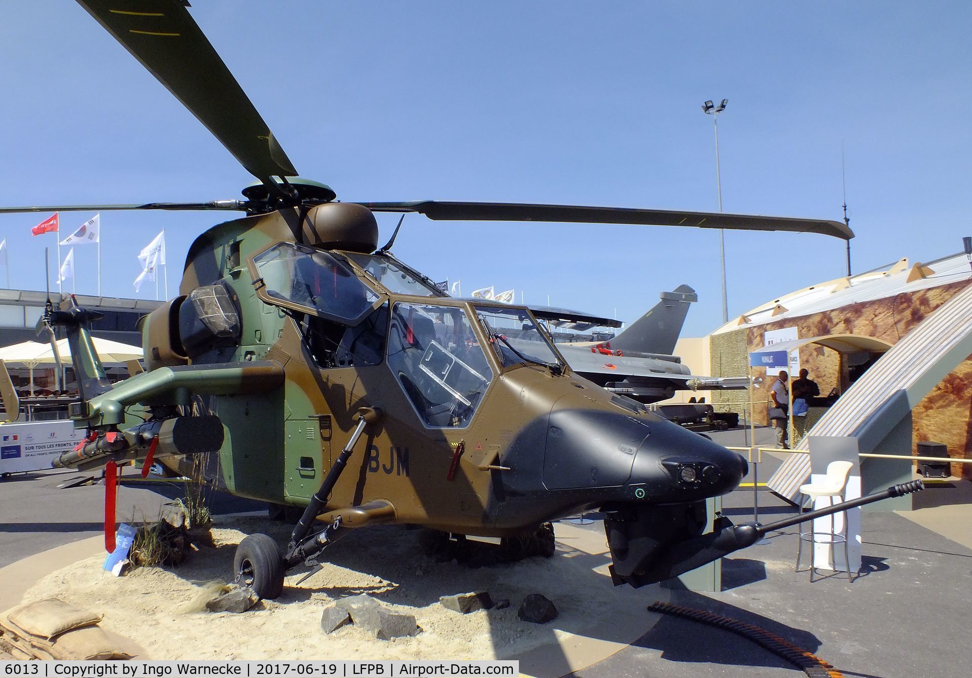 6013, Eurocopter EC-665 Tigre HAD C/N 6013, Eurocopter EC665 Tigre / Tiger HAD of the ALAT (french Army Aviation) at the Aerosalon 2017, Paris