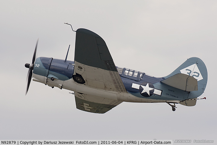N92879, 1944 Curtiss SB2C-5 Helldiver C/N 83725, Curtiss Wright SB-2C5 Helldiver CN 83589, N92879