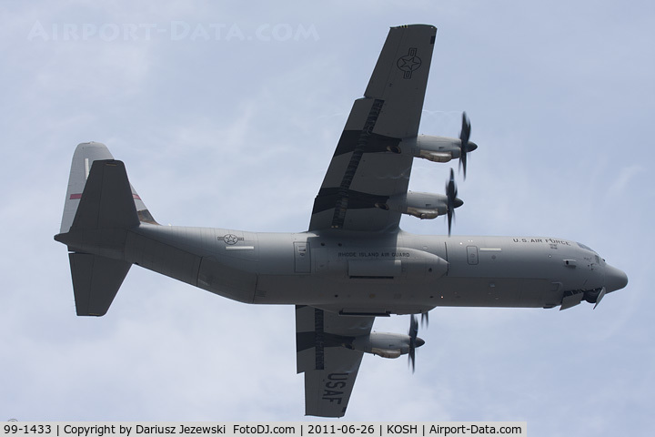 99-1433, 1999 Lockheed Martin C-130J-30 Super Hercules C/N 382-5519, C-130J Hercules 99-1433 from 143rd AS 143rd AS Quonset Point ANGS, RI