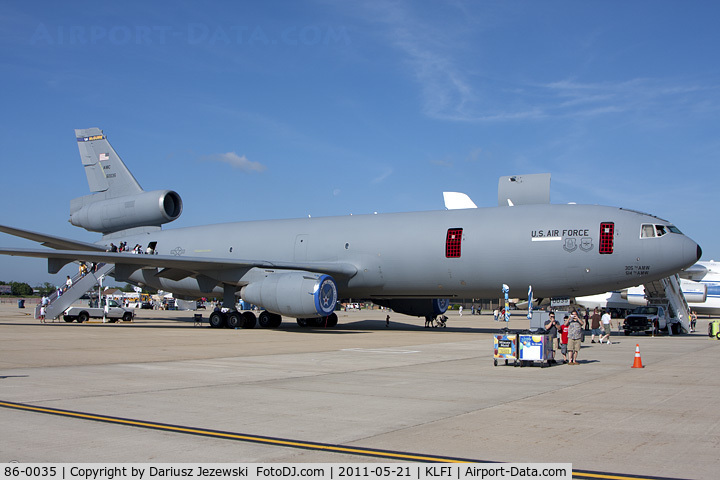 86-0035, 1986 McDonnell Douglas KC-10A Extender C/N 48248, KC-10A Extender 86-0035 from 2nd ARS Second to None 305th AMW McGuire AFB, NJ