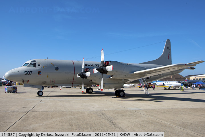 154587, Lockheed NP-3D Orion C/N 185-5268, P-3C Orion 154587 RL-587 from VXS-1 Warlocks NAS Patuxent River, MD