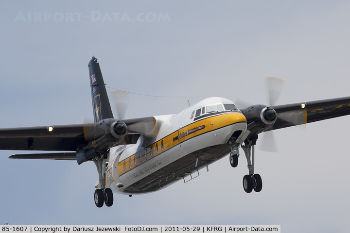 85-1607, 1983 Fokker C-31A (F27-400M) Troopship C/N 10653, C-31A Troopship (F-27-400M) 85-1607