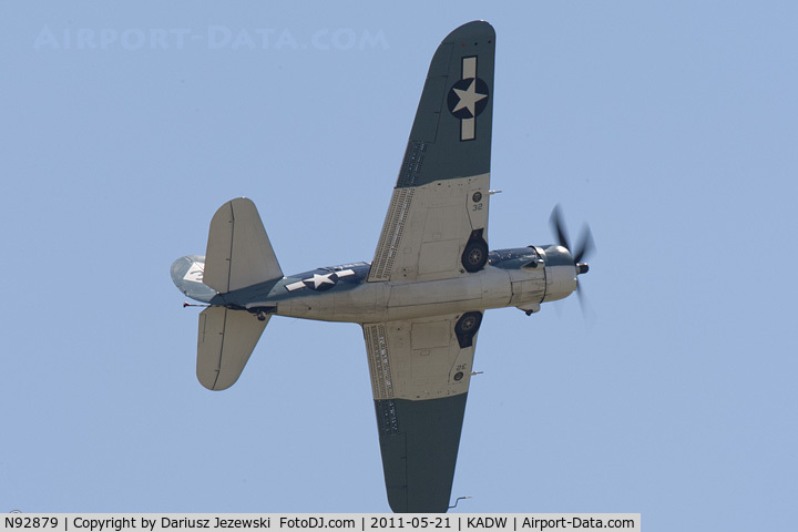 N92879, 1944 Curtiss SB2C-5 Helldiver C/N 83725, Curtiss Wright SB-2C5 Helldiver CN 83589, N92879