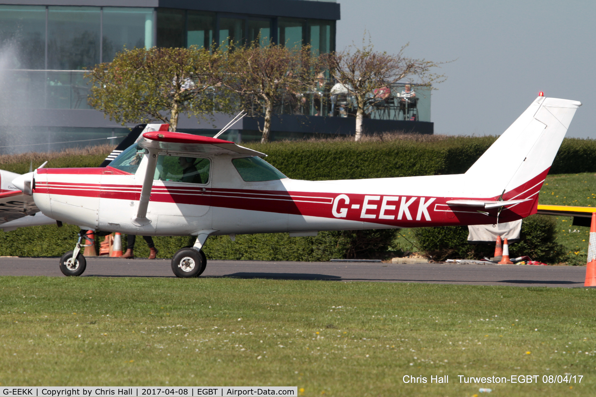 G-EEKK, 1982 Cessna 152 C/N 152-85621, at The Beagle Pup 50th anniversary celebration fly in