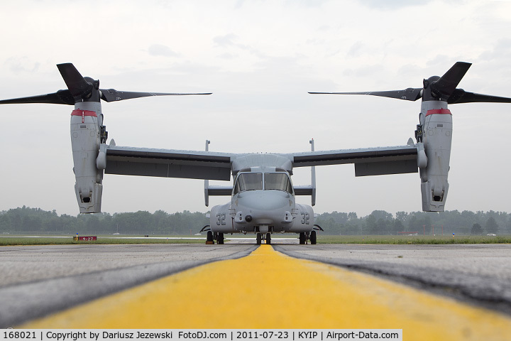 168021, 2011 Bell-Boeing MV-22B Osprey C/N D0151, MV-22B Osprey 168021 GX-32 from VMMT-204 Raptors MCAS New River, NC