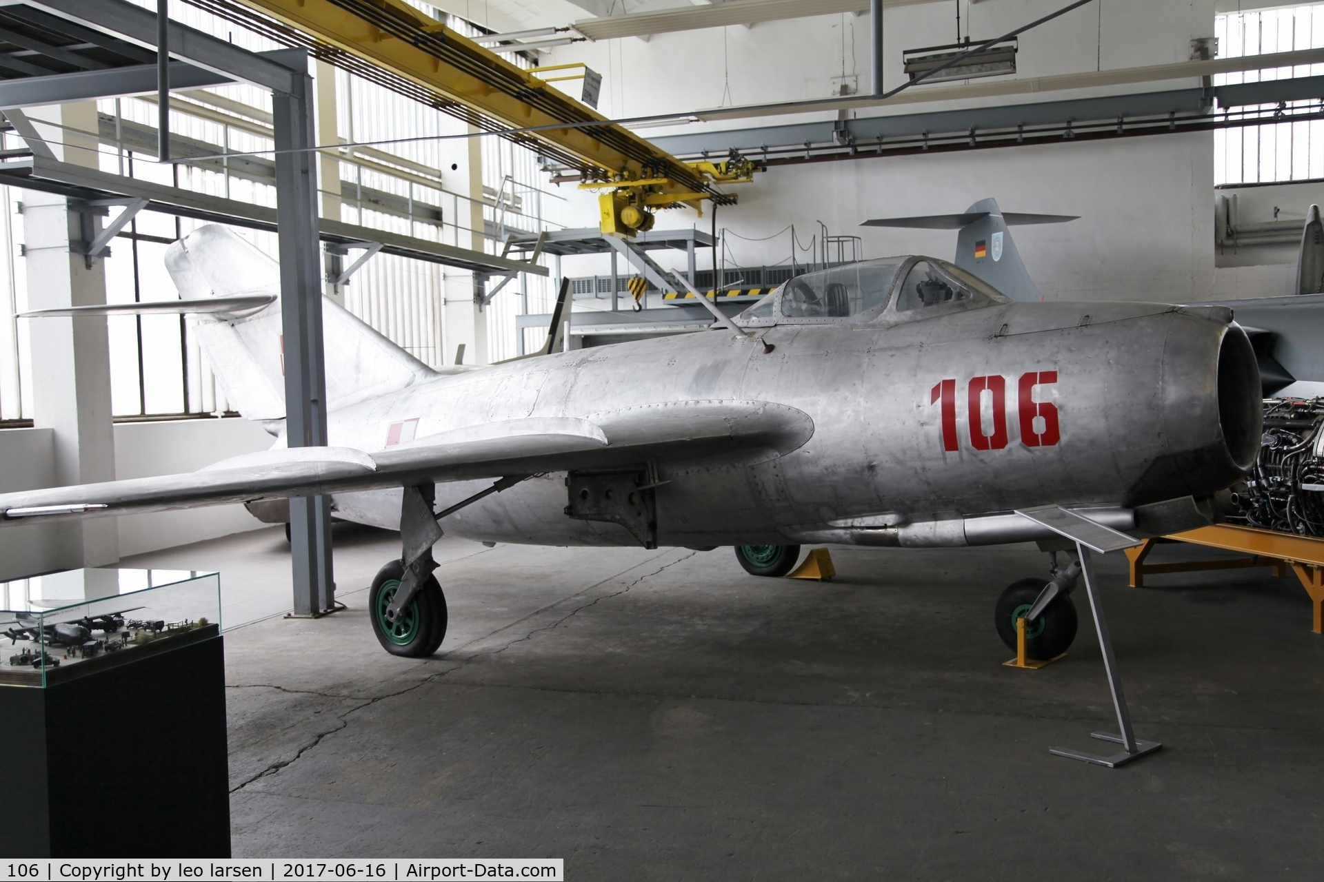 106, Mikoyan-Gurevich MiG-15bis (Lim-2) C/N 1B-00106, Technik Museum Wernigerode 16.6.2017
