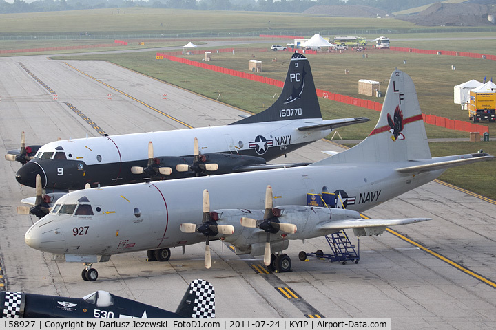 158927, Lockheed P-3C-145-LO Orion C/N 285A-5599, P-3C Orion 158927 LF-927 from VP-10 Red Lancers NAS Jacksonville, FL