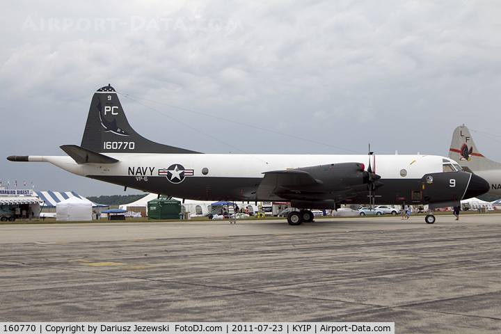 160770, Lockheed P-3C-185-LO Orion C/N 285A-5679, P-3C Orion 160770 PC-02 CoNA from VP-6 Blue Sharks MCAS Kaneohe Bay, HI