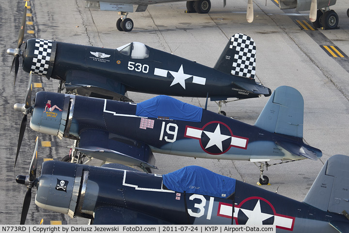 N773RD, 1944 Goodyear FG-1D Corsair C/N 3694, Goodyear FG-1D Corsair Marine's Dream, NX773RD