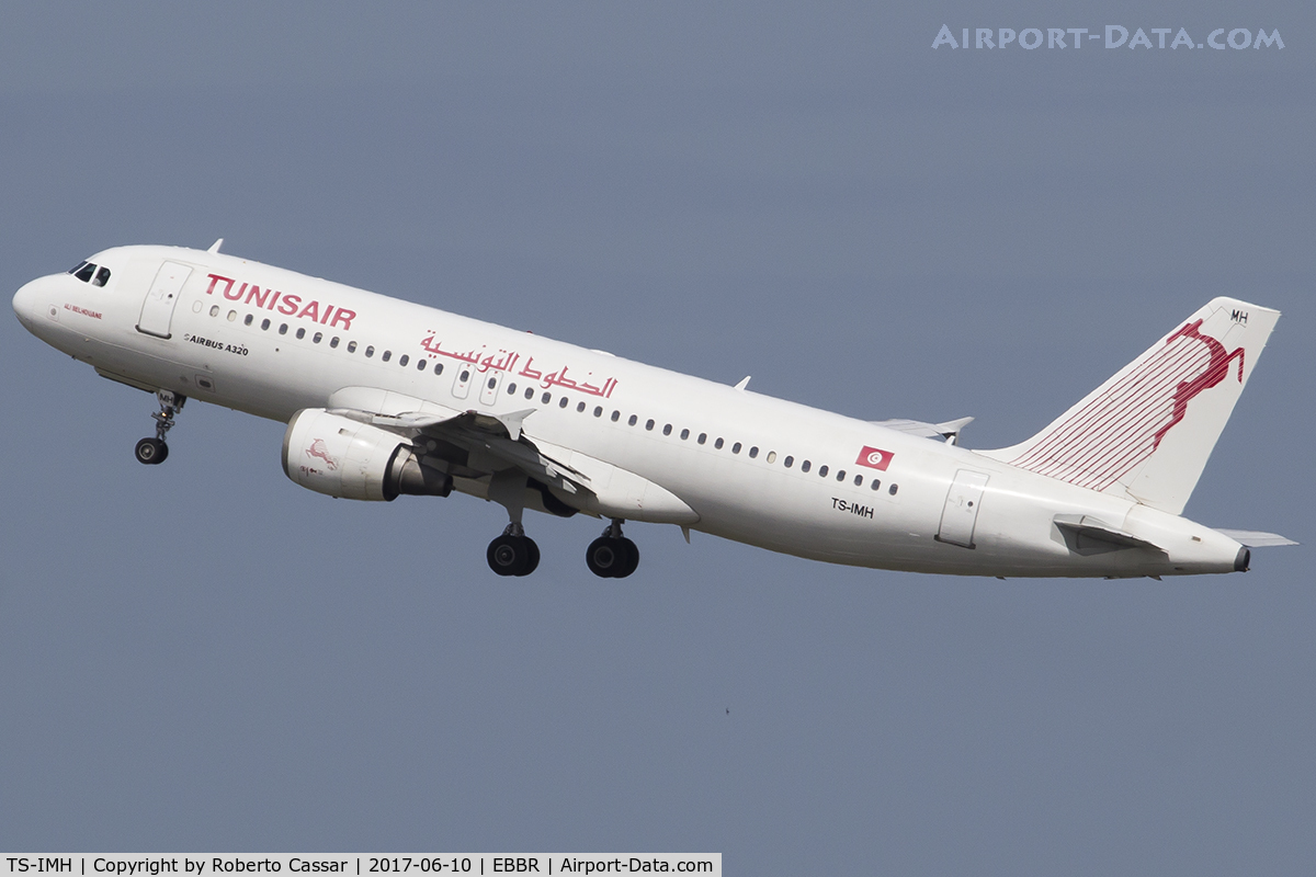 TS-IMH, 1993 Airbus A320-211 C/N 0402, Brussels