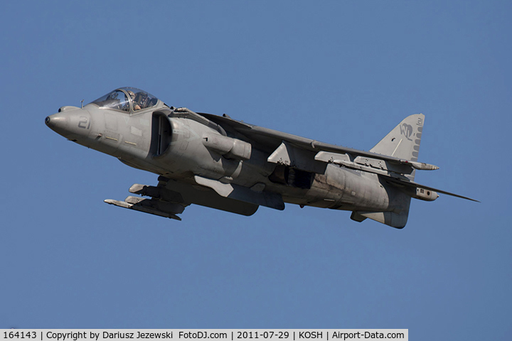 164143, McDonnell Douglas AV-8B Harrier II C/N 216, AV-8B Harrier 164143 WL-21 from VMA-311 Tomcats MCAS Yuma, AZ