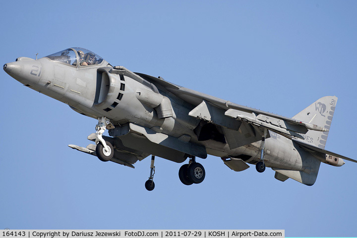 164143, McDonnell Douglas AV-8B Harrier II C/N 216, AV-8B Harrier 164143 WL-21 from VMA-311 Tomcats MCAS Yuma, AZ