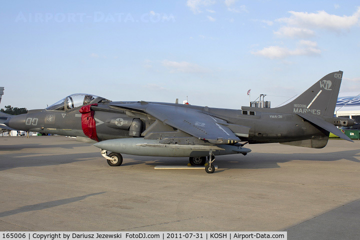 165006, McDonnell Douglas AV-8B+ Harrier II C/N 262, AV-8B Harrier 165006 WL-00 from VMA-311 Tomcats MCAS Yuma, AZ