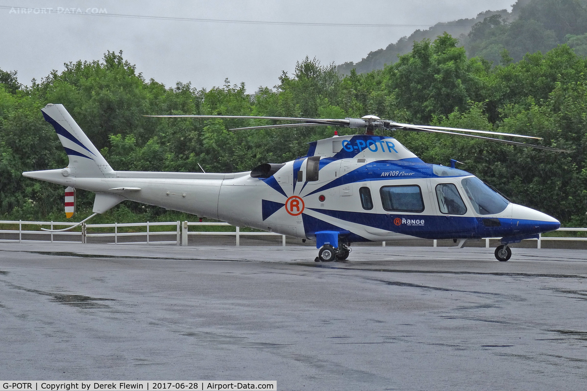 G-POTR, 1999 Agusta A-109E Power C/N 11043, A-109E Power, Castle Air Liskeard Heliport based, previously N109GR, N195NJ, G-OFTC, seen parked up.