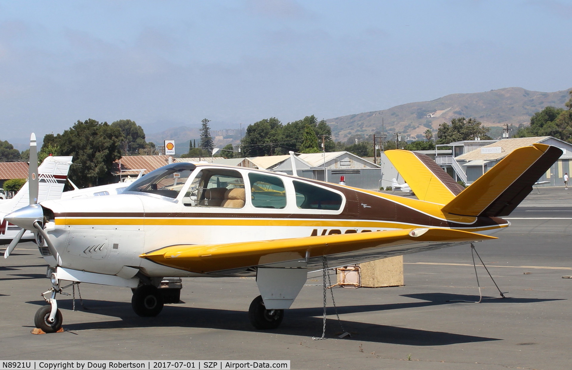 N8921U, 1965 Beech S35 Bonanza C/N D-7911, 1965 Beech S35 BONANZA, Continental IO-520-B 285 Hp