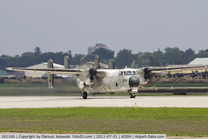 162160, Grumman C-2A Greyhound C/N 40, C-2A Greyhound 162160 634 from VAW-120 Greyhawks NAS Norfolk, VA