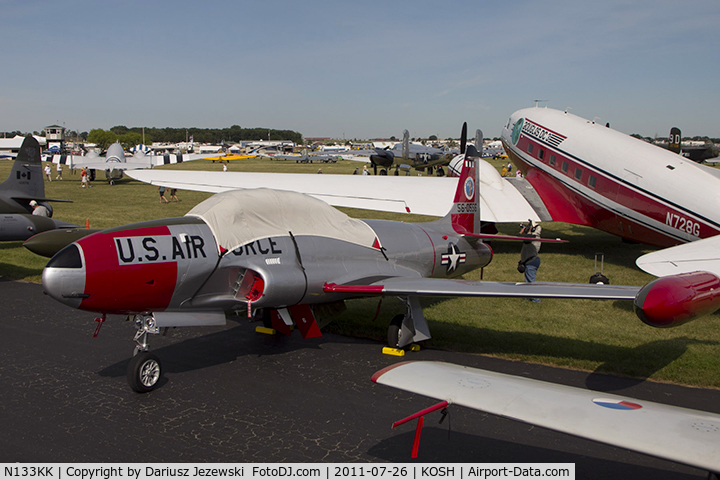 N133KK, Canadair T-33AN Silver Star 3 C/N T33-556, Canadair T-33 Shooting Star Pearl 1 CN T33-556, N133KK