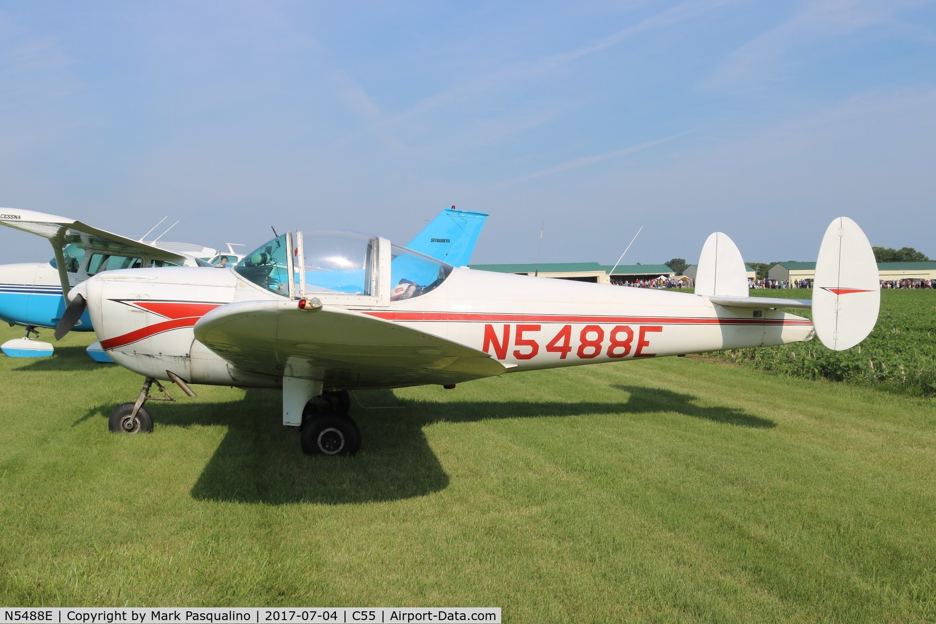 N5488E, 1965 Alon A2 Aircoupe C/N A-22, Alon A2