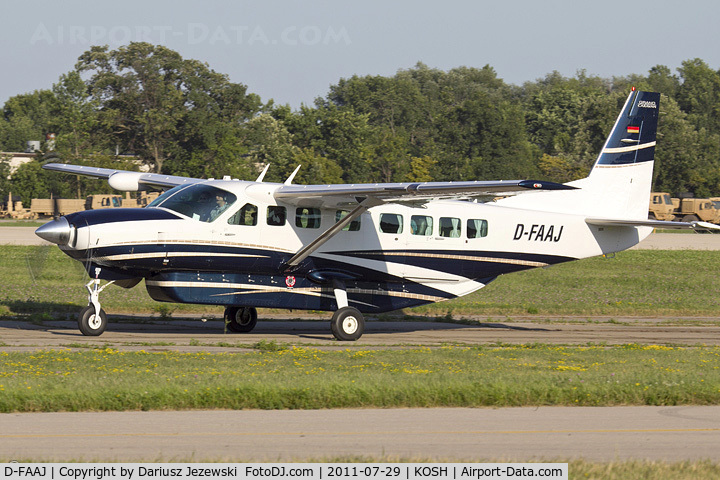 D-FAAJ, 2008 Cessna 208B Grand Caravan C/N 208B2003, Cessna 208B Caravan CN 208B2003, D-FAAJ