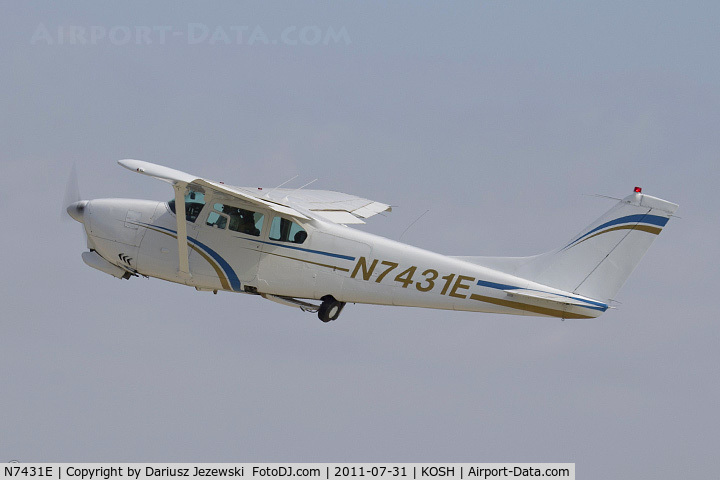 N7431E, 1960 Cessna 210 C/N 57131, Cessna 210E Centurion CN 57131, N7431E