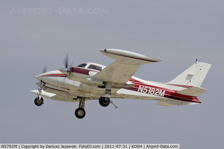 N5782M, 1969 Cessna 310P C/N 310P0082, Cessna 310P CN 310P0082, N5782M