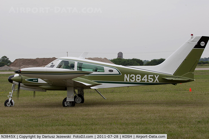 N3845X, 1966 Cessna 310K C/N 310K0245, Cessna 310K CN 310K0245, N3845X
