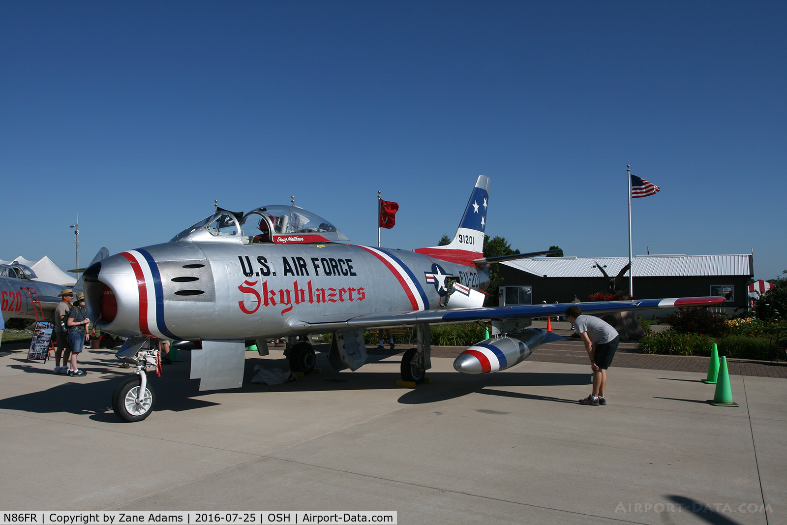 N86FR, 1952 North American F-86F Sabre C/N 191-655, 2016 EAA AirVenture - Oshkosh, Wisconsin