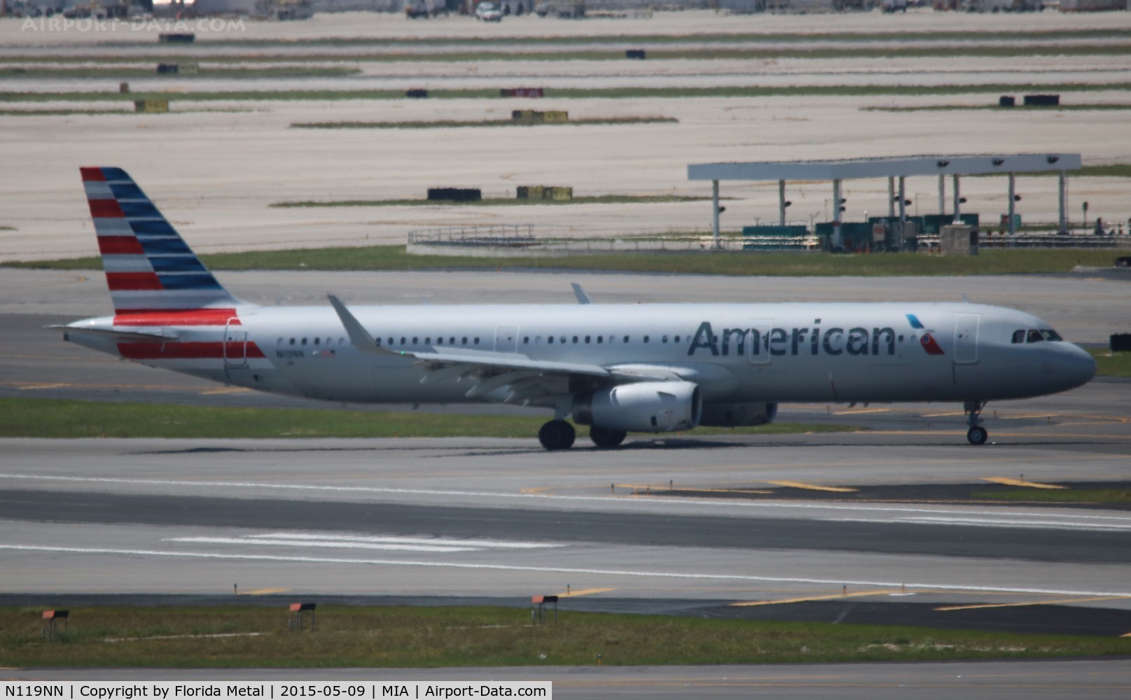 N119NN, 2014 Airbus A321-231 C/N 6222, American