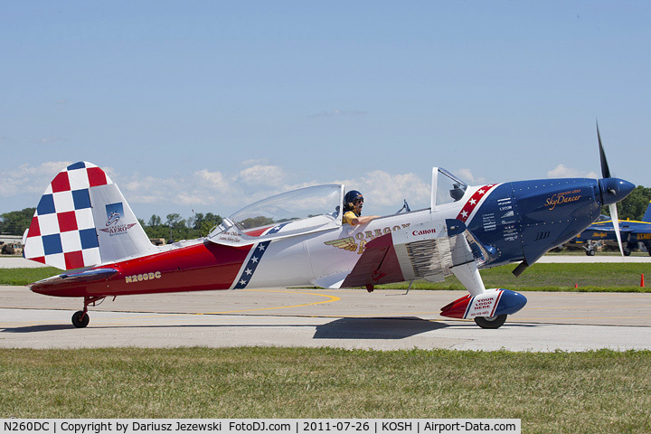 N260DC, 1956 De Havilland Canada DHC-1B-2-S5 Chipmunk Mk2 C/N 180-218, De Havilland DHC-1B-2-S5 Sky Dancer CN 180-218, N260DC