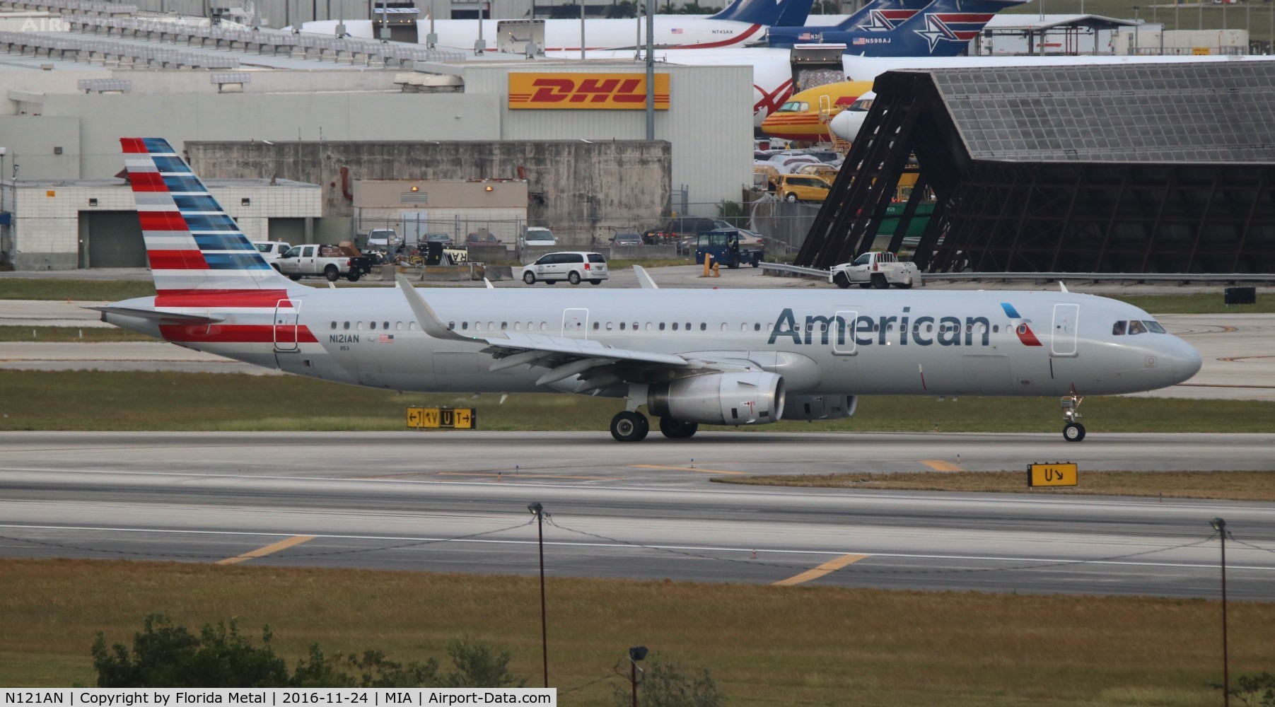 N121AN, 2014 Airbus A321-231 C/N 6238, American