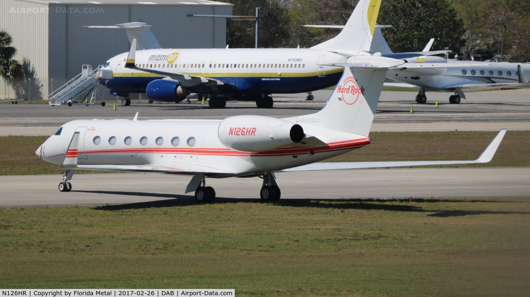 N126HR, 2013 Gulfstream Aerospace GV-SP (G550) C/N 5436, Seminole Hardrock