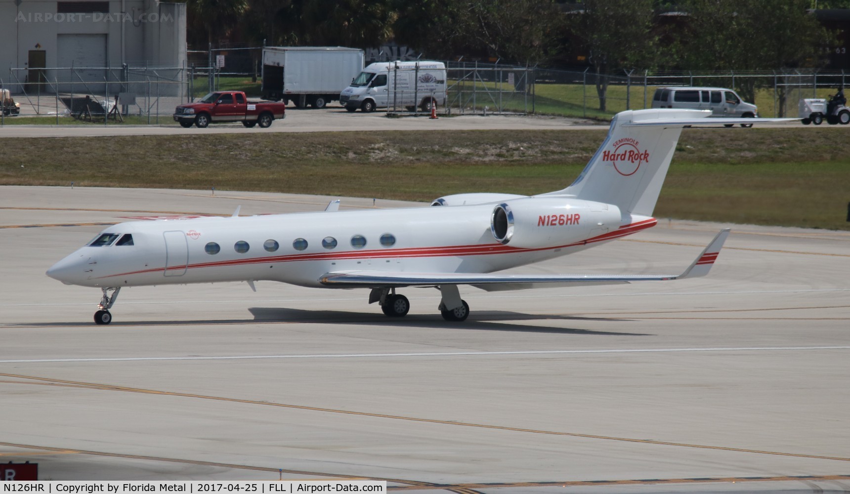 N126HR, 2013 Gulfstream Aerospace GV-SP (G550) C/N 5436, Seminole Hardrock