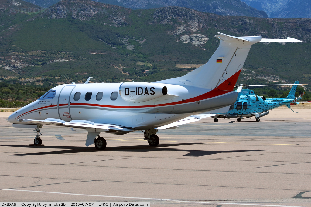 D-IDAS, 2015 Embraer EMB-500 Phenom 100 C/N 50000365, Parked
