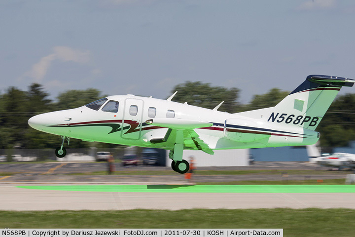 N568PB, 2007 Eclipse Aviation Corp EA500 C/N 000067, Eclipse Aviation Corp EA-500 CN 000067, N568PB