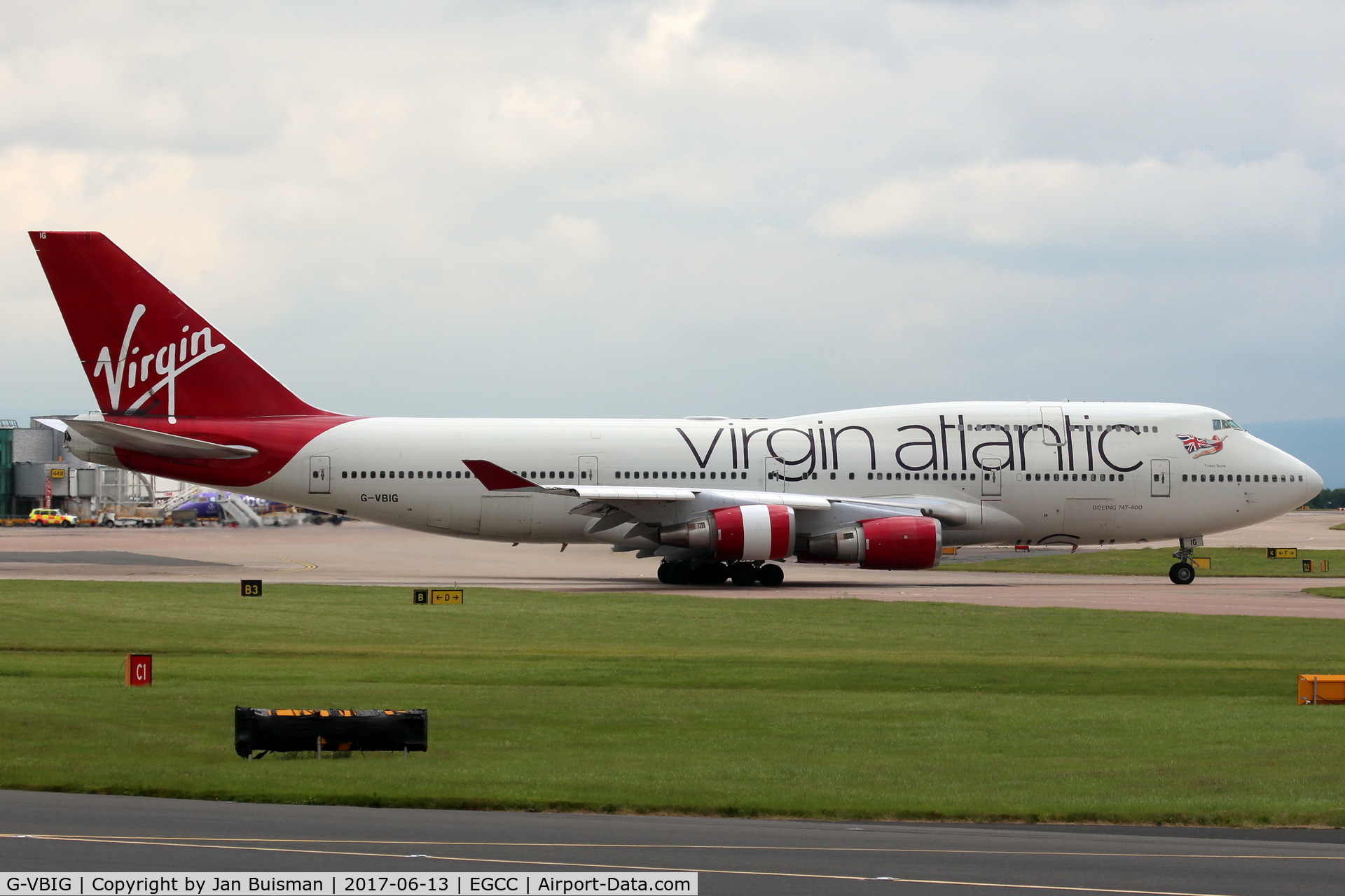 G-VBIG, 1996 Boeing 747-4Q8 C/N 26255, Virgin Atlantic