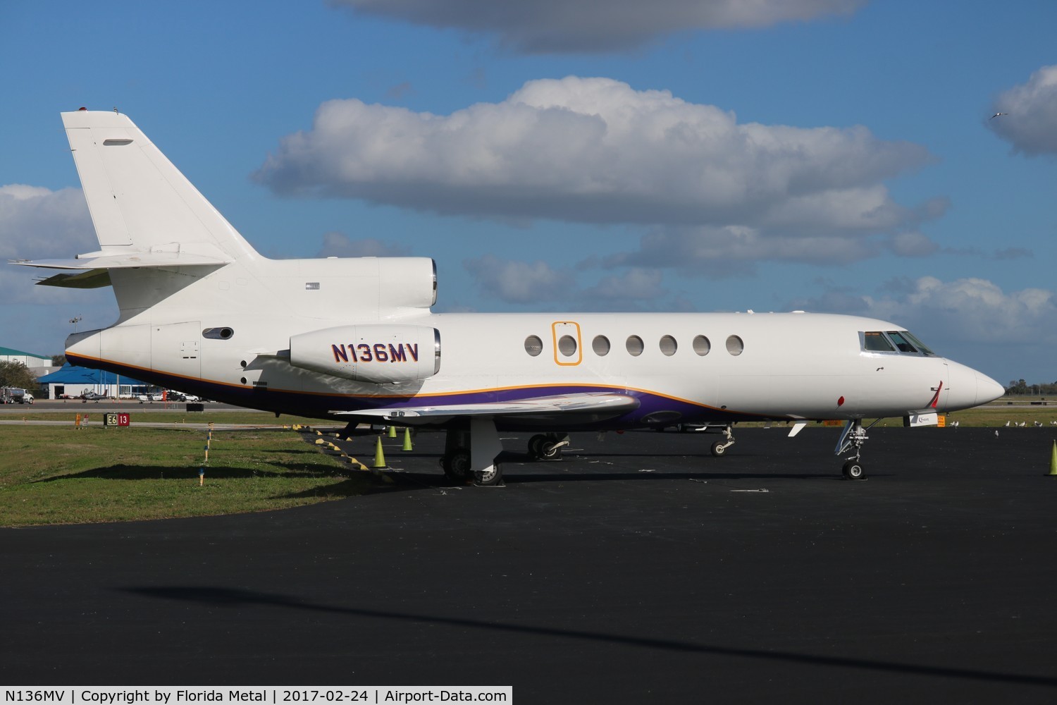 N136MV, 2001 Dassault Falcon 50EX C/N 311, Falcon 50