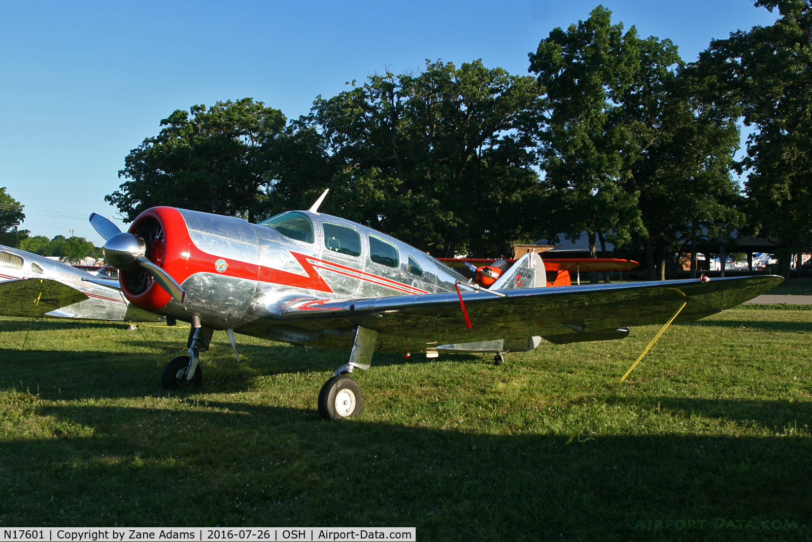 N17601, 1937 Spartan 7W Executive C/N 6, At the 2016 EAA AirVenture - Oshkosh, Wisconsin