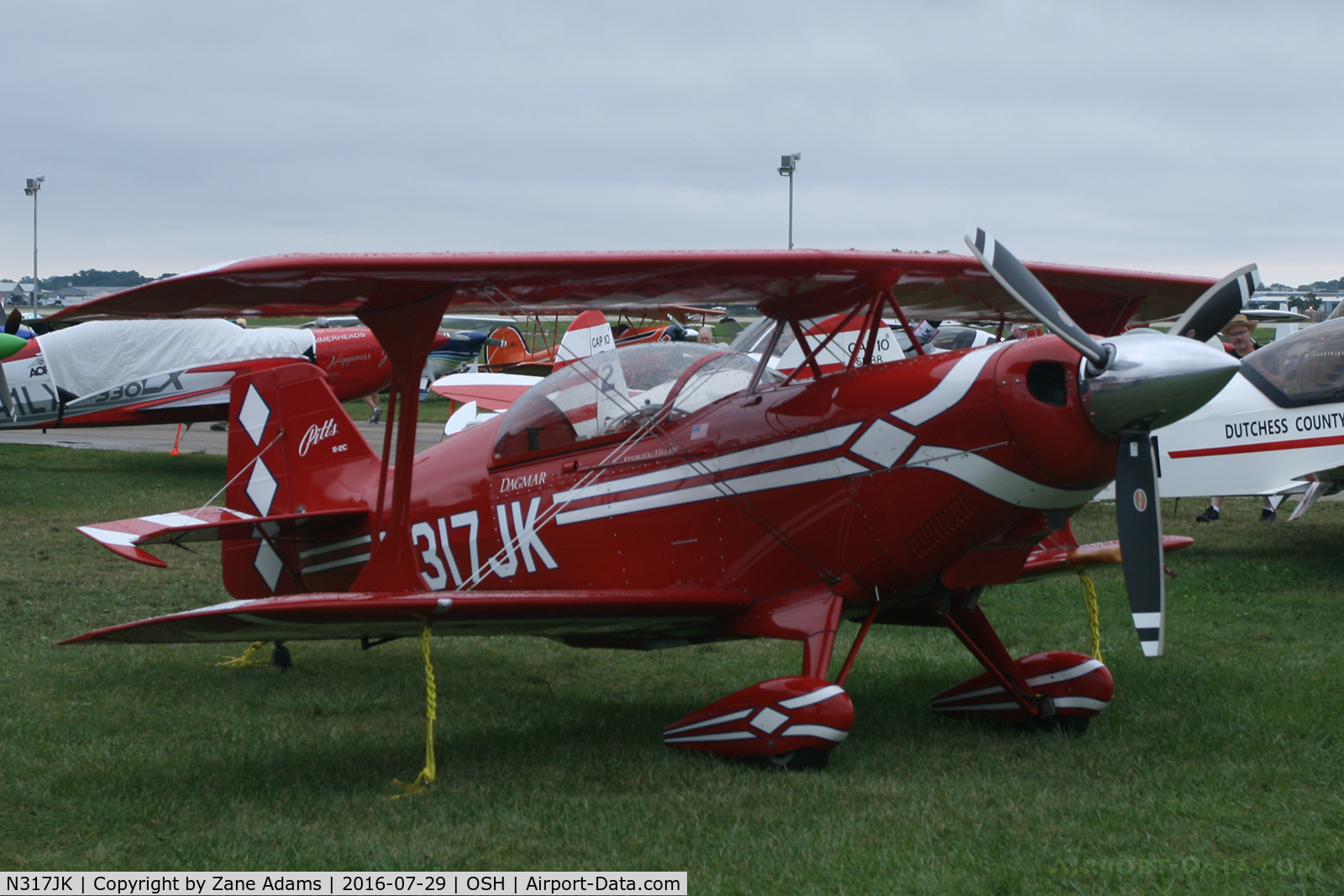 N317JK, 2008 Aviat Pitts S-2C Special C/N 6081, At the 2016 EAA AirVenture - Oshkosh, Wisconsin