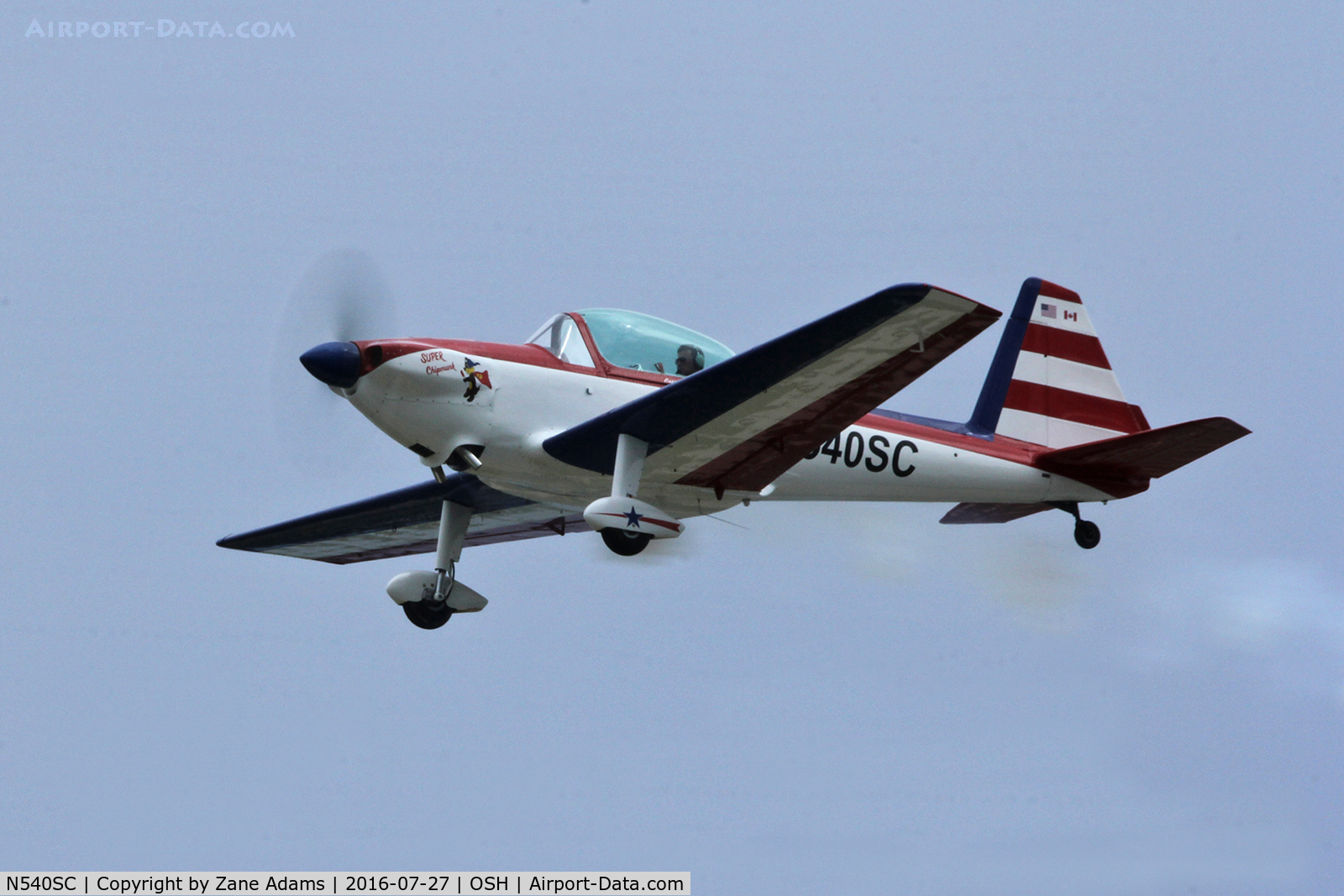 N540SC, 1950 De Havilland DHC-1B-2 Chipmunk C/N 139, At the 2016 EAA AirVenture - Oshkosh, Wisconsin