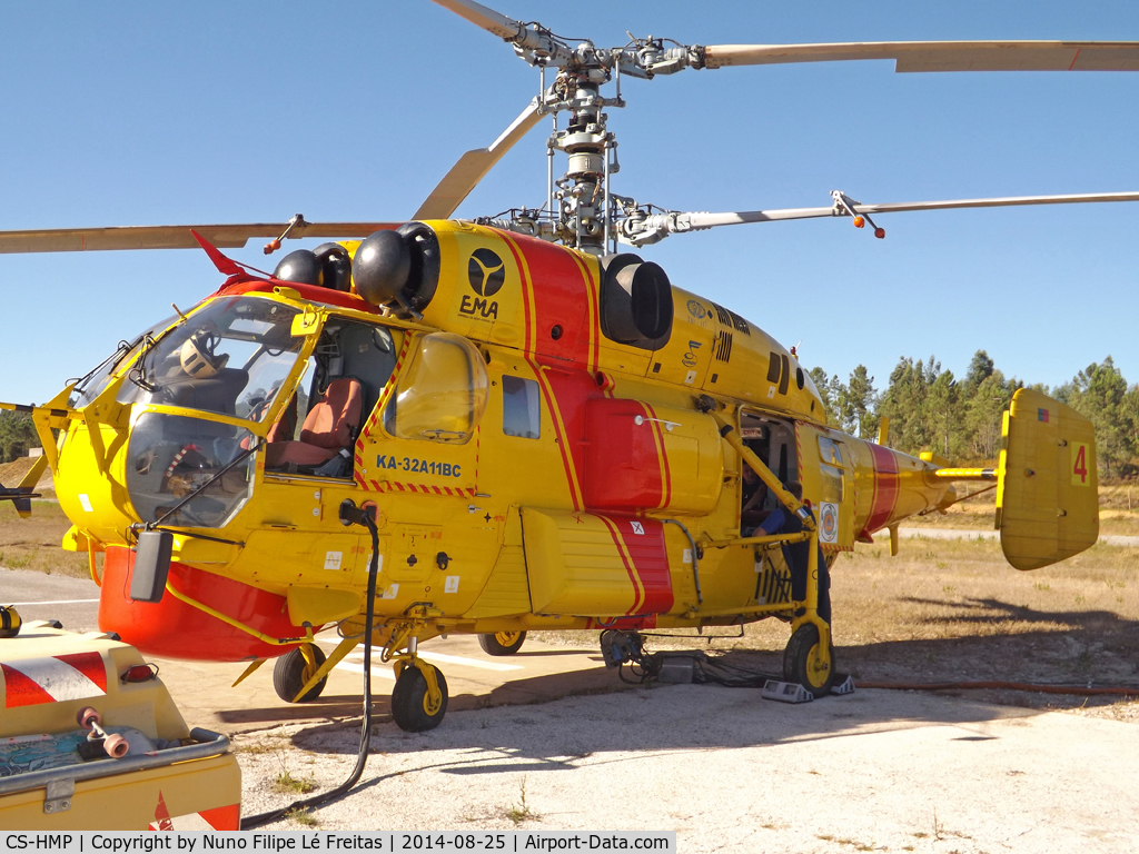 CS-HMP, Kamov Ka-32A11BC C/N 9906, Static display at Aeródromo Municipal das Valadas, Ferreira do Zêzere.