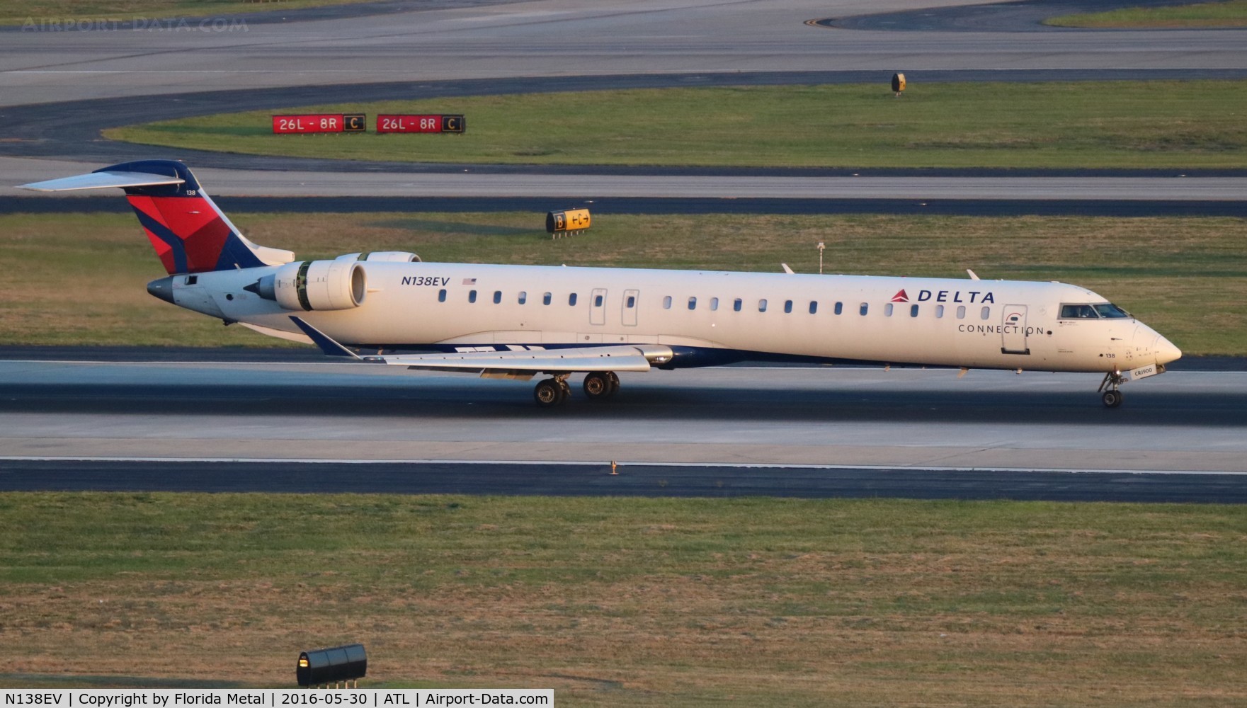 N138EV, 2010 Bombardier CRJ-900ER (CL-600-2D24) C/N 15235, Delta Connection
