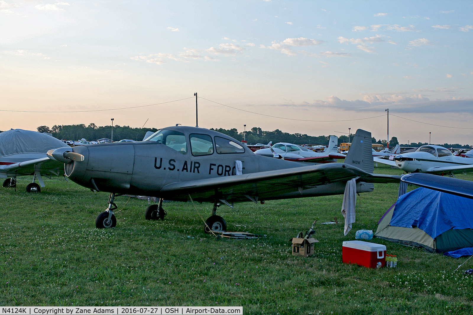 N4124K, 1947 Ryan Navion C/N NAV-4-1124, At the 2016 EAA AirVenture - Oshkosh, Wisconsin